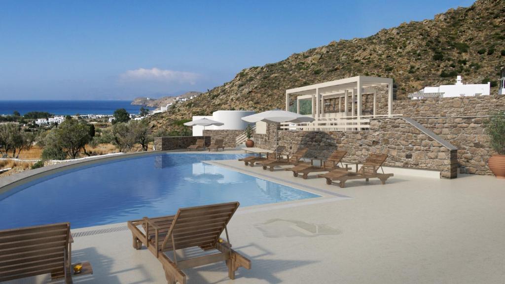 Ostria Village Mylopotas Exterior foto
