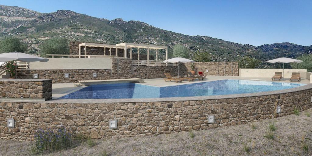 Ostria Village Mylopotas Exterior foto